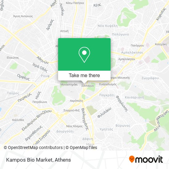 Kampos Bio Market map