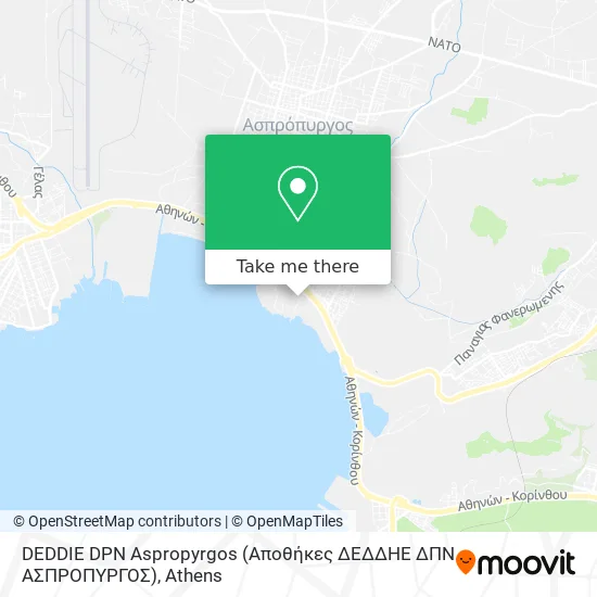 DEDDIE DPN Aspropyrgos (Αποθήκες ΔΕΔΔΗΕ ΔΠΝ ΑΣΠΡΟΠΥΡΓΟΣ) map
