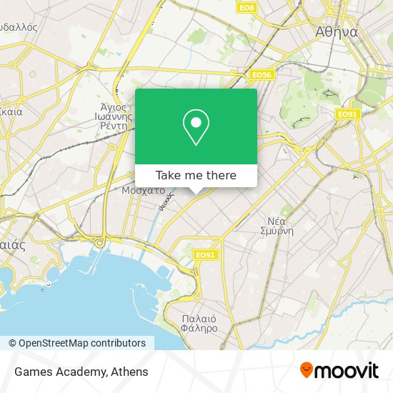 Games Academy map