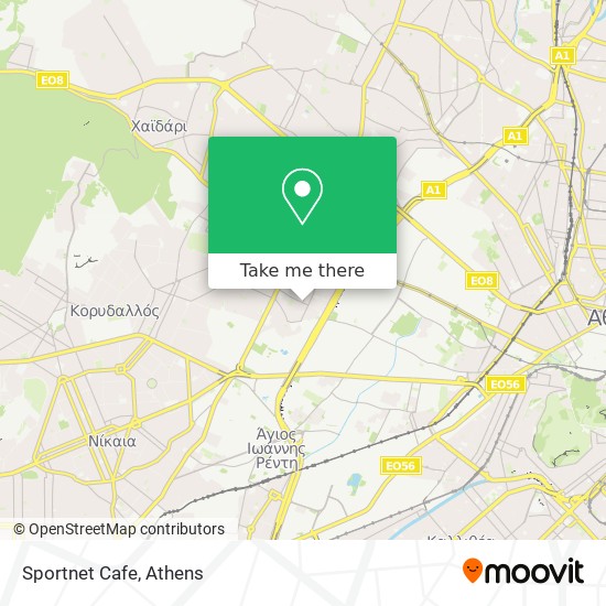 Sportnet Cafe map