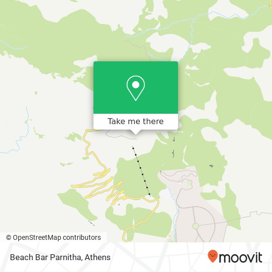 Beach Bar  Parnitha map