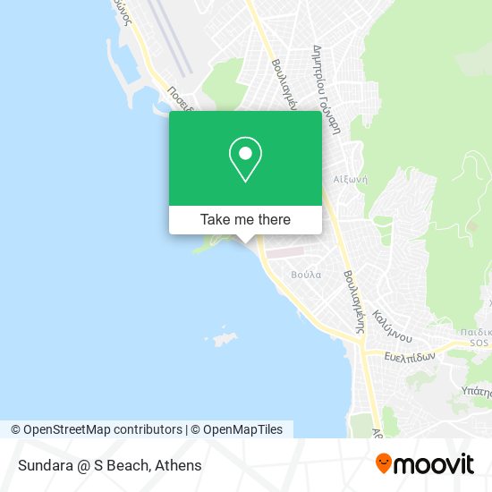 Sundara @ S Beach map