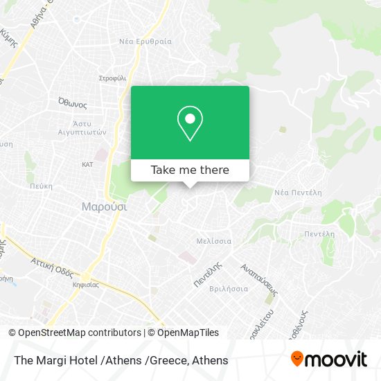 The Margi Hotel /Athens /Greece map