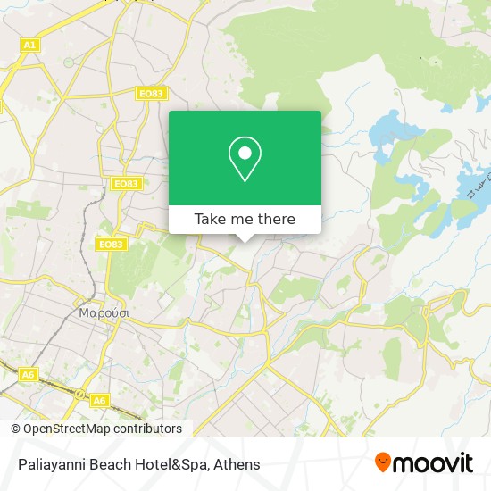 Paliayanni Beach Hotel&Spa map