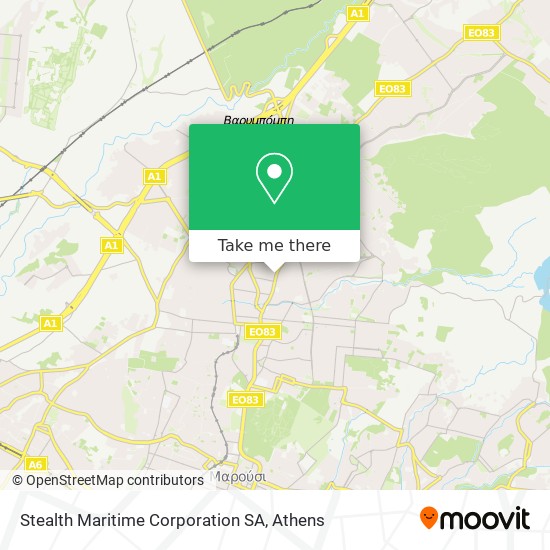 Stealth Maritime Corporation SA map