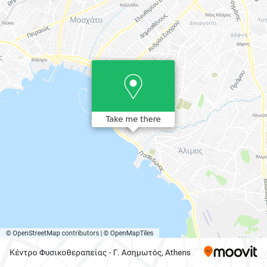 Κέντρο Φυσικοθεραπείας - Γ. Ασημωτός map