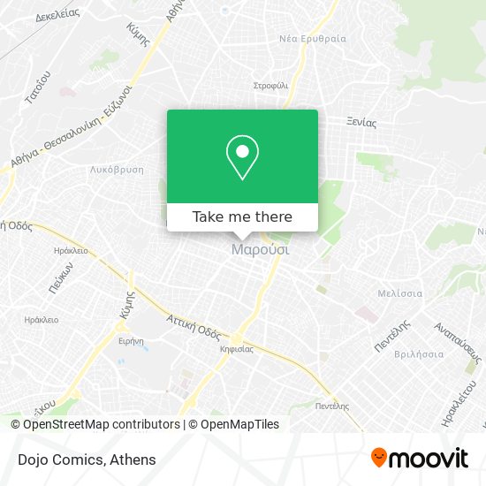 Dojo Comics map