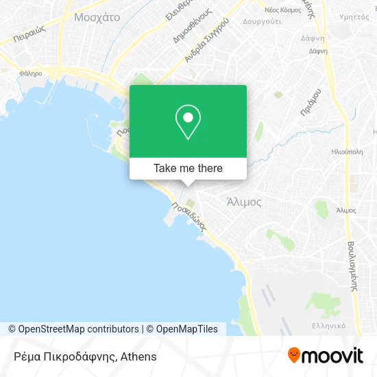 Ρέμα Πικροδάφνης map