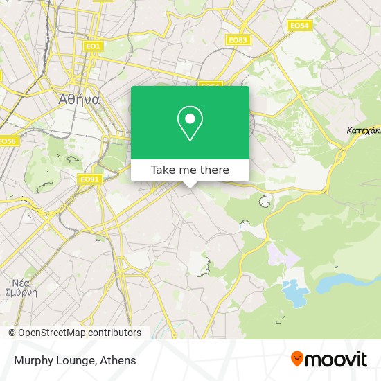 Murphy Lounge map