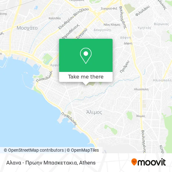 Αλανα - Πρωην Μπασκετακια map