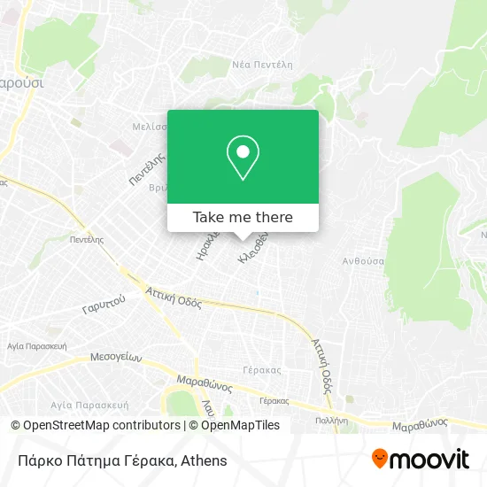 Πάρκο Πάτημα Γέρακα map
