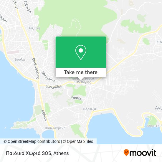 Παιδικά Χωριά SOS map
