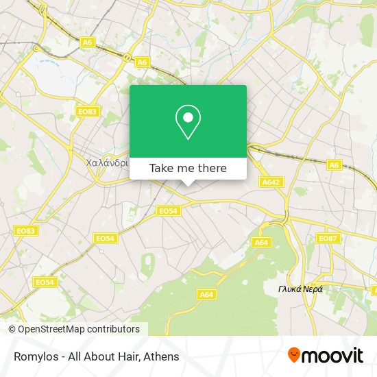 Romylos - All About Hair map