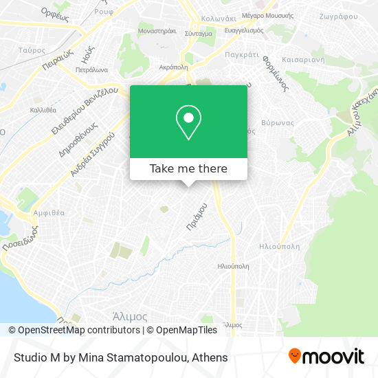 Studio M by Mina Stamatopoulou map