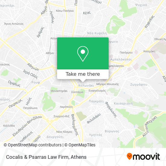 Cocalis & Psarras Law Firm map