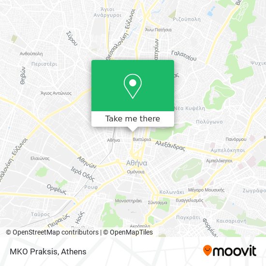MKO Praksis map