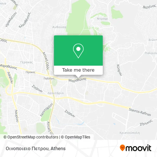 Οινοποιειο Πετρου map