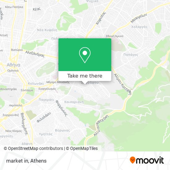 market in map