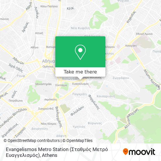 Evangelismos Metro Station (Σταθμός Μετρό Ευαγγελισμός) map