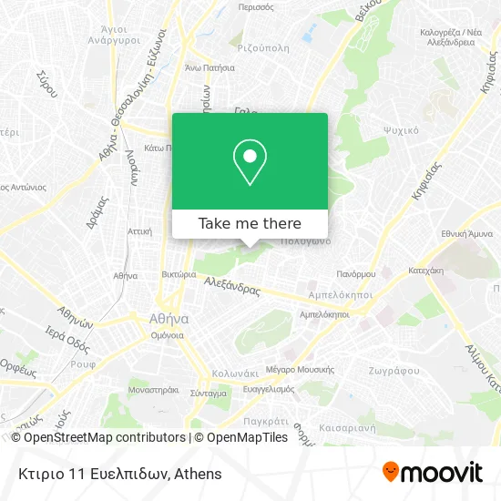 Κτιριο 11 Ευελπιδων map