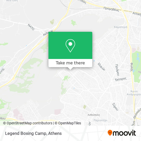 Legend Boxing Camp map