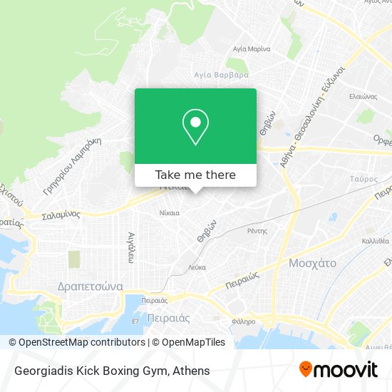 Georgiadis Kick Boxing Gym map