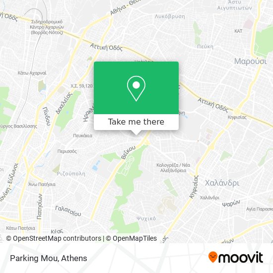 Parking Mou map