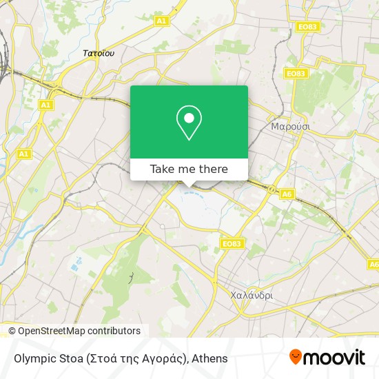 Olympic Stoa (Στοά της Αγοράς) map