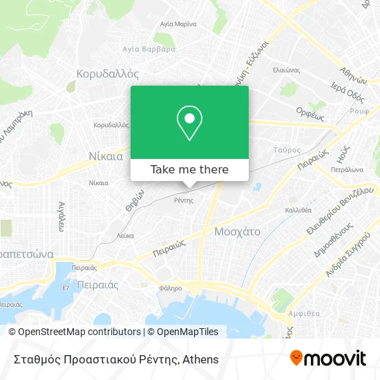 Σταθμός Προαστιακού Ρέντης map