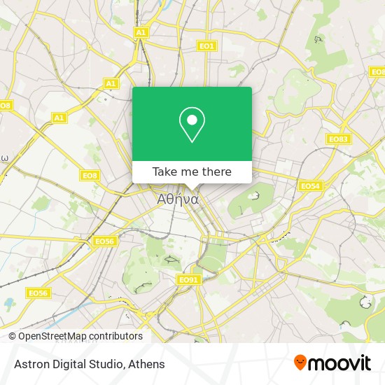 Astron Digital Studio map