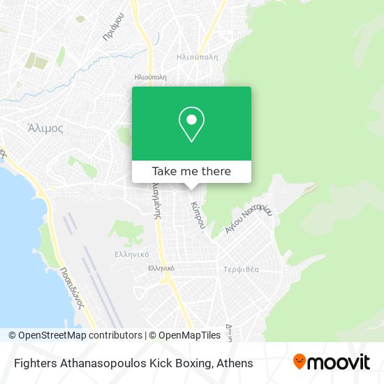 Fighters Athanasopoulos Kick Boxing map