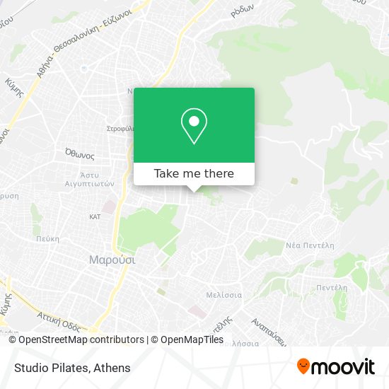 Studio Pilates map