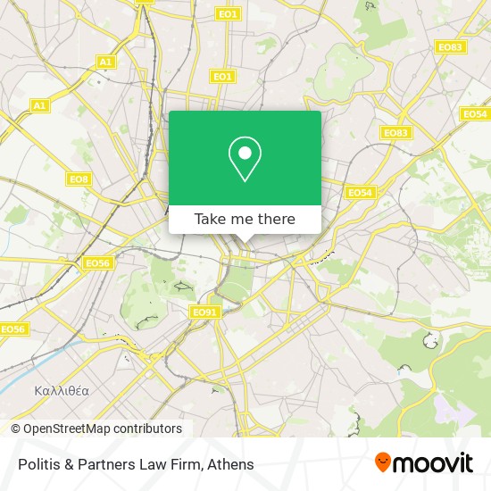 Politis & Partners Law Firm map
