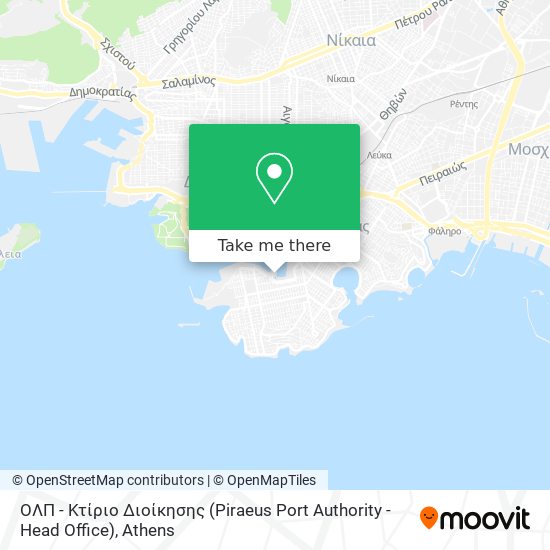 ΟΛΠ - Κτίριο Διοίκησης (Piraeus Port Authority - Head Office) map