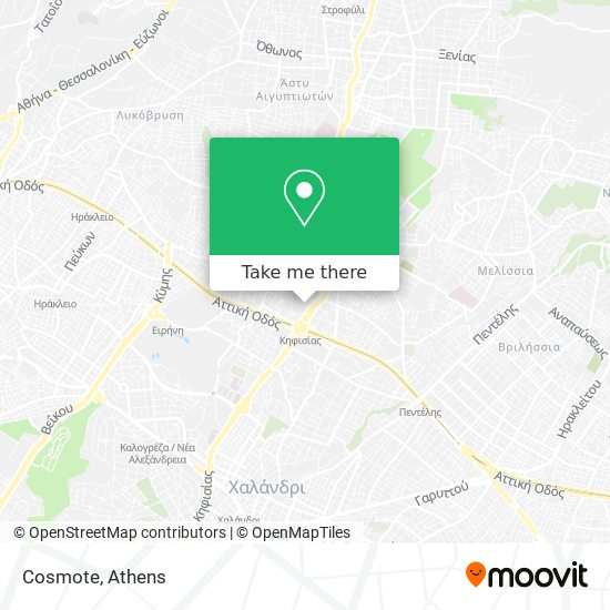 Cosmote map