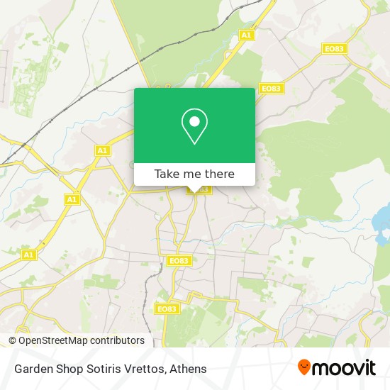 Garden Shop Sotiris Vrettos map