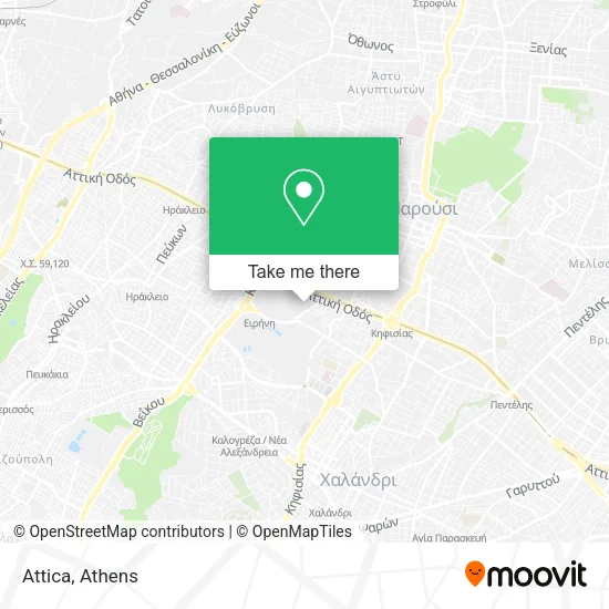 Attica map