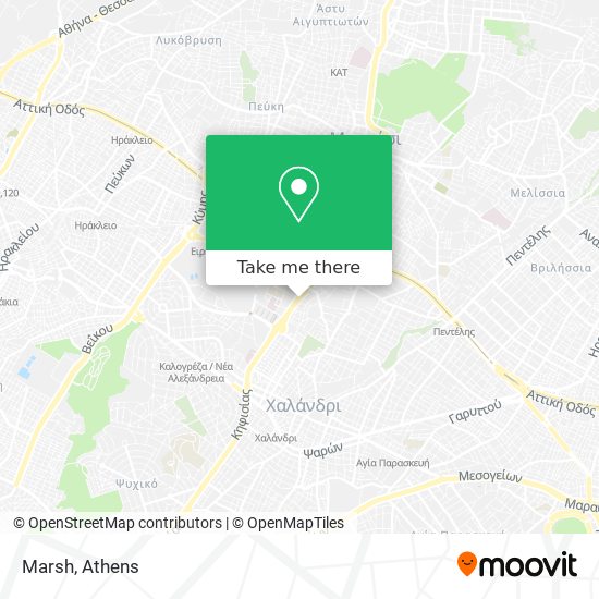 Marsh map