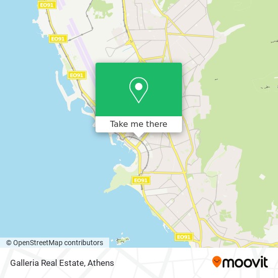 Galleria Real Estate map