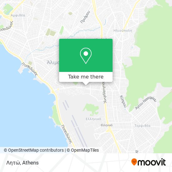 Λητώ map