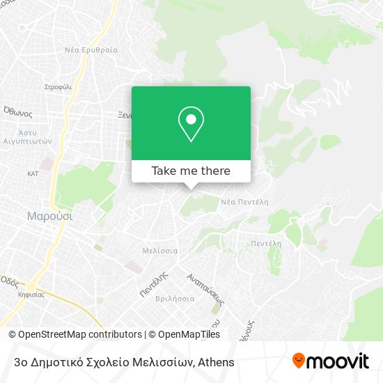 3ο Δημοτικό Σχολείο Μελισσίων map