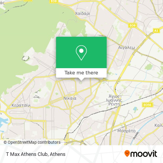 T Max Athens Club map