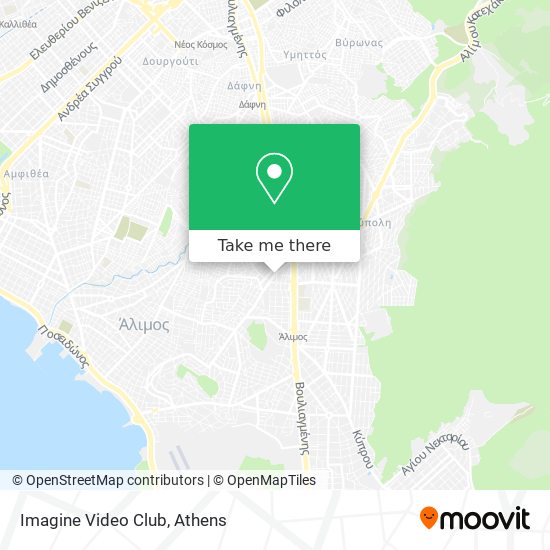 Imagine Video Club map