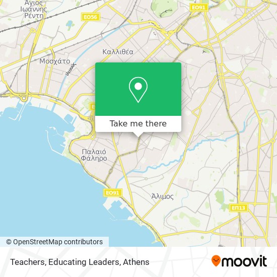 Teachers, Educating Leaders map