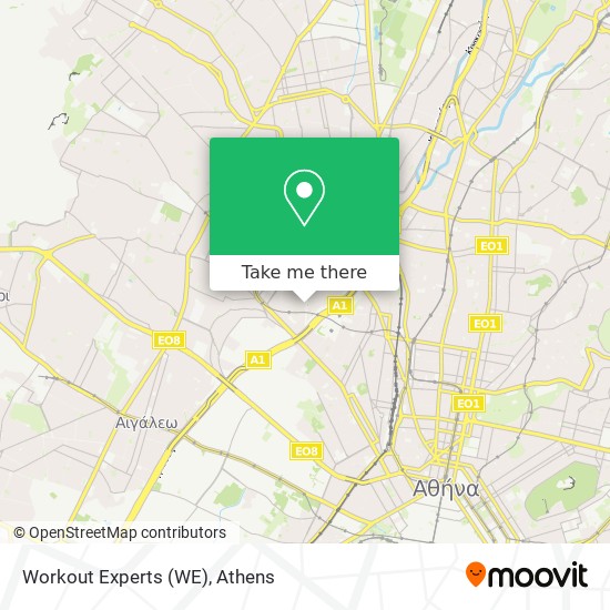 Workout Experts (WE) map