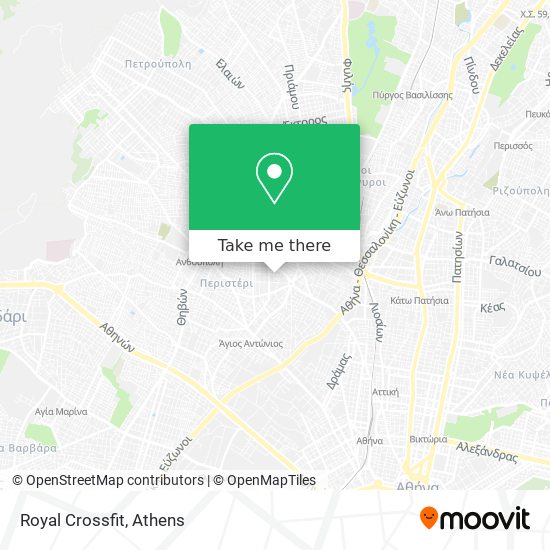 Royal Crossfit map