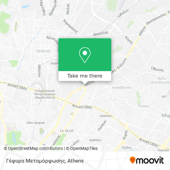 Γέφυρα Μεταμόρφωσης map