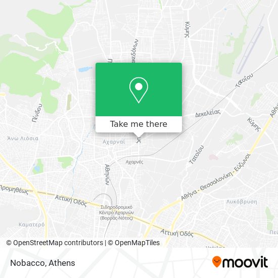 Nobacco map