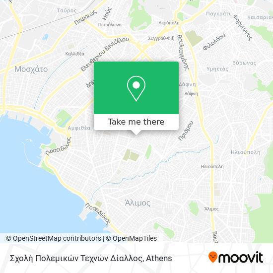 Σχολή Πολεμικών Τεχνών Δίαλλος map