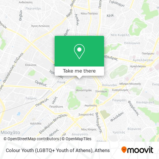 Colour Youth (LGBTQ+ Youth of Athens) map